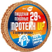 Вафельные изделия. Пиццелли полбяные. ПРОТЕИН UP. С белком молока, 33 гр (в коробке)
